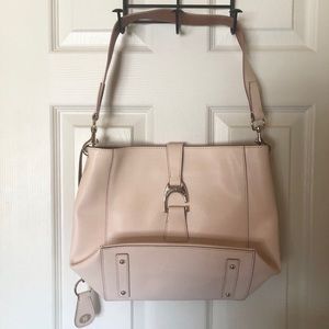 Dooney & Bourke EUC light pink Purse w/Accessory